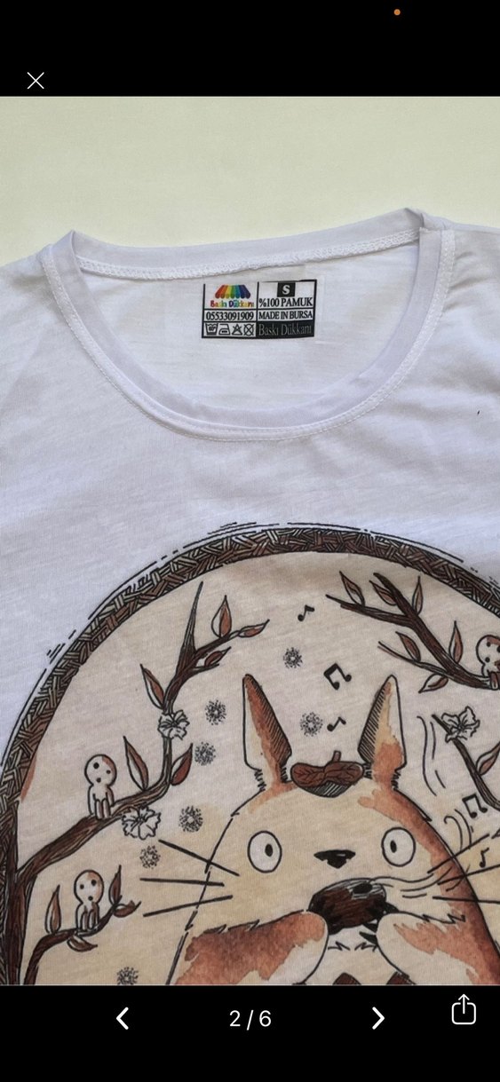 Totoro  Tişörtü S - Görsel 2