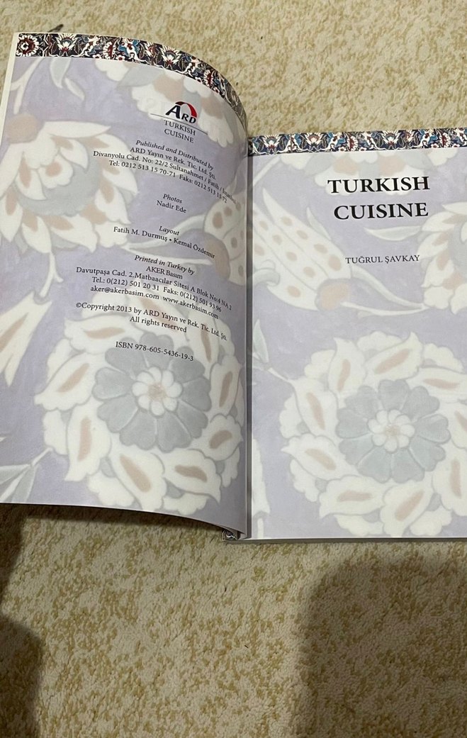 Turkish cuısine yemek kitabı - Görsel 2