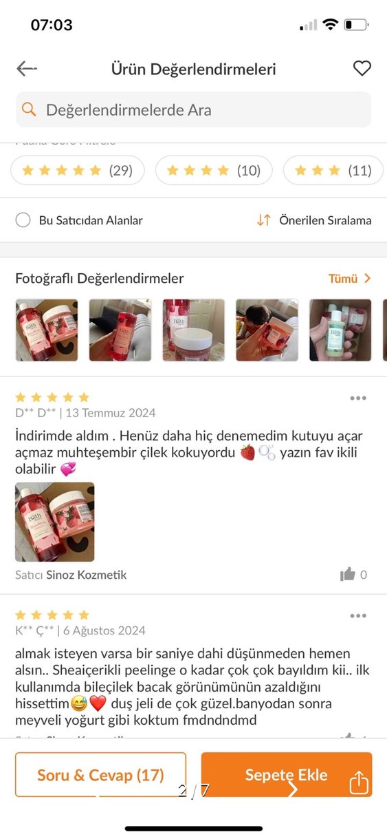 The Bath Factory Çilek Aromalı Shea İçerikli Duş Jeli Seti - Görsel 2