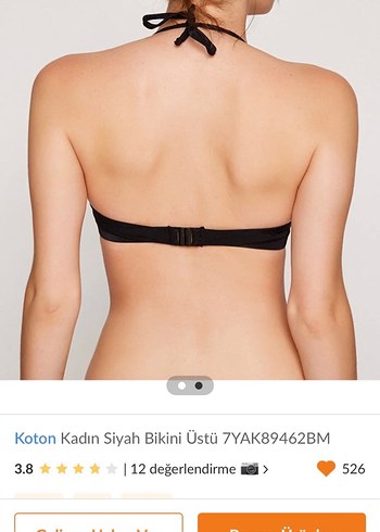 Koton  Bikini Üstü S - Görsel 2