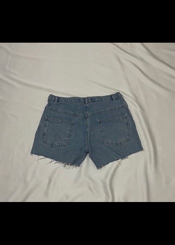 Vintage çiçekli bohem Kadın Kot Şort XS - Görsel 6