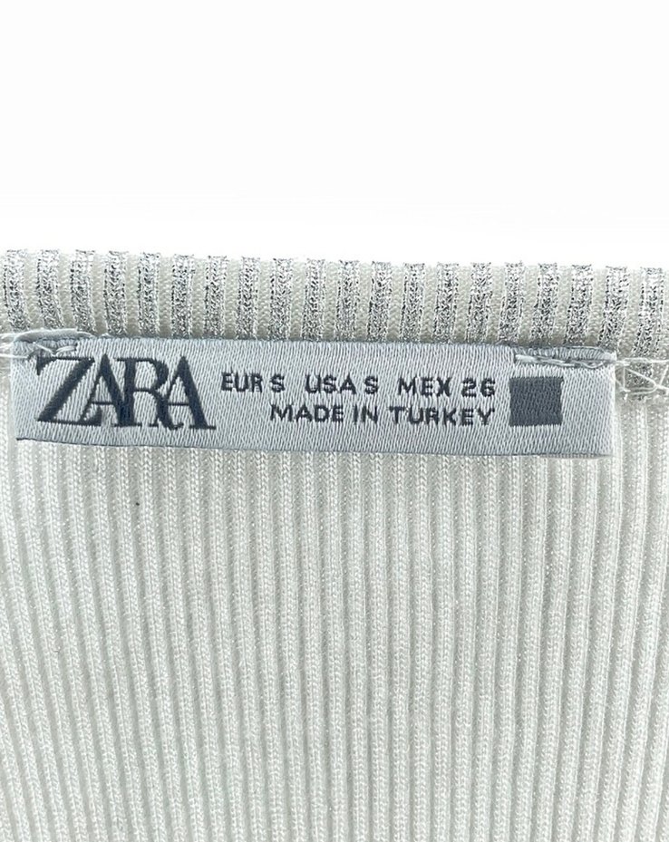 Zara gümüş atlet S - Görsel 4