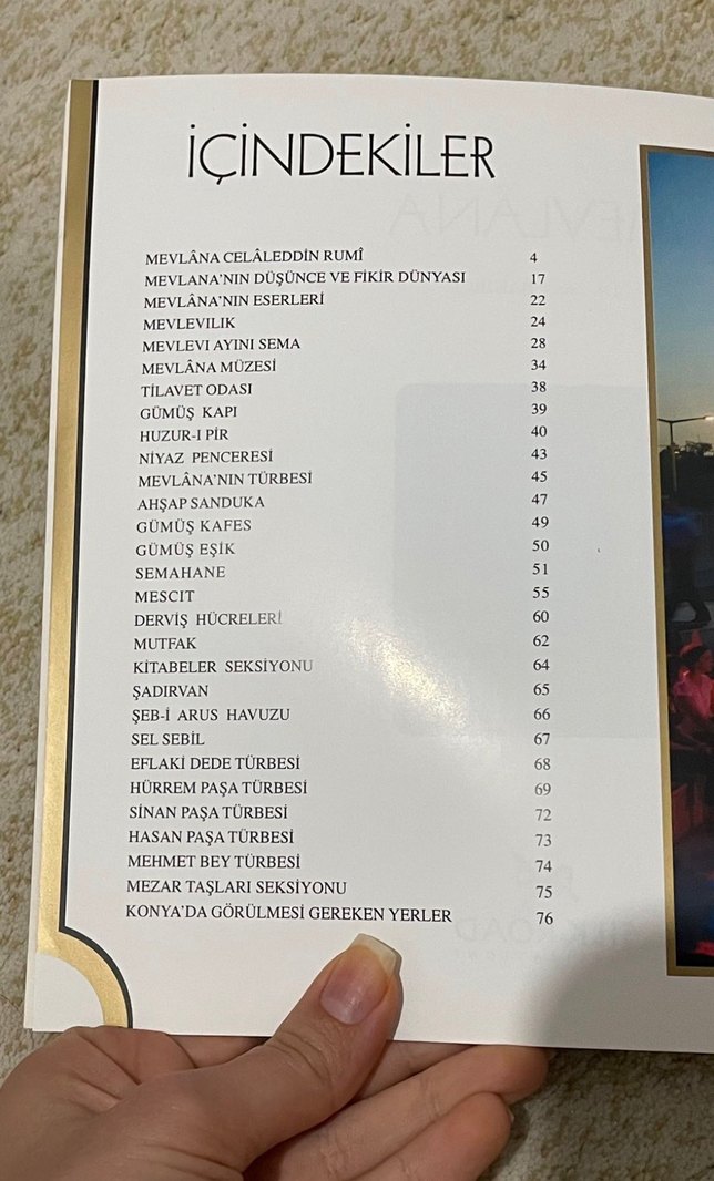 Mevlana kitap - Görsel 4