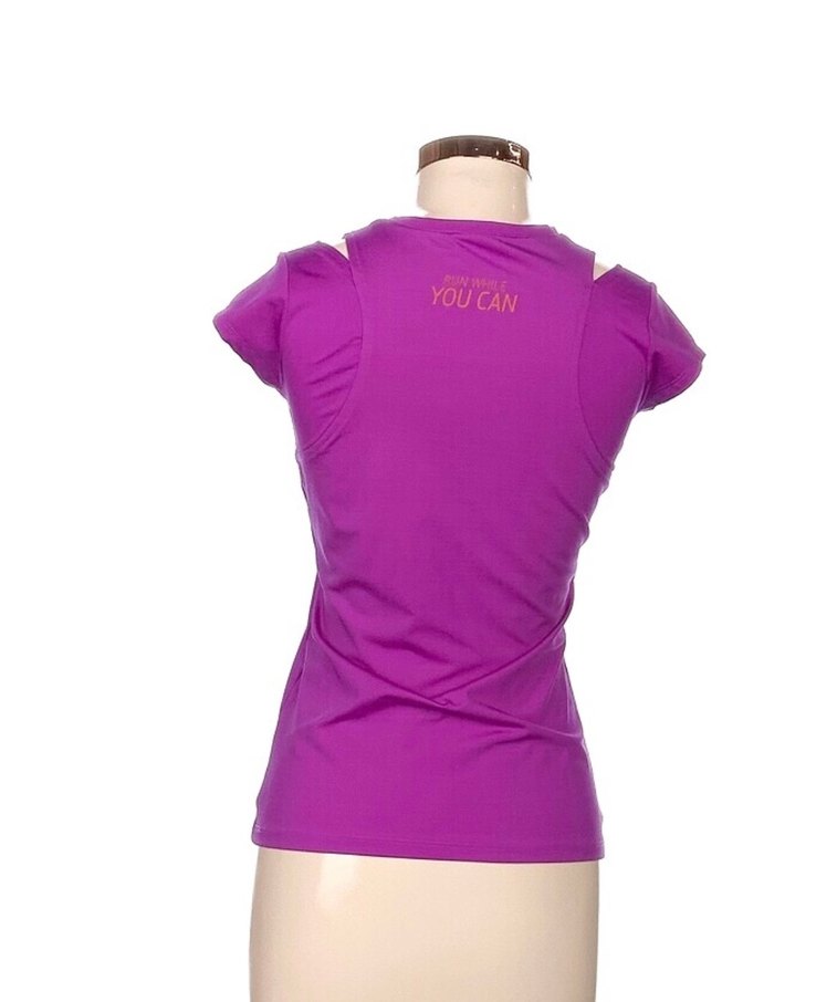 Lcw mor tişört S - Görsel 3