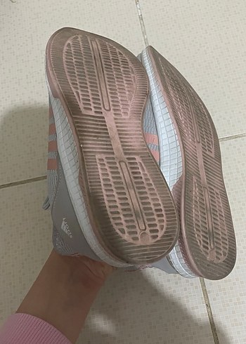 Gri Pembe Spor Ayakkabı no: 38 - Görsel 4