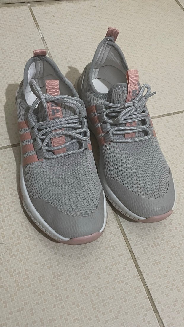 Gri Pembe  Spor Ayakkabı no: 38 - Görsel 2