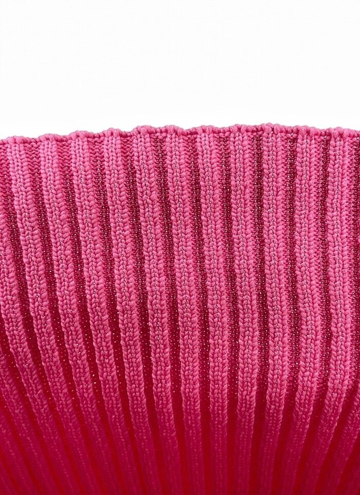 Pembe İnce Askılı Kadın Triko Atlet S - Görsel 4