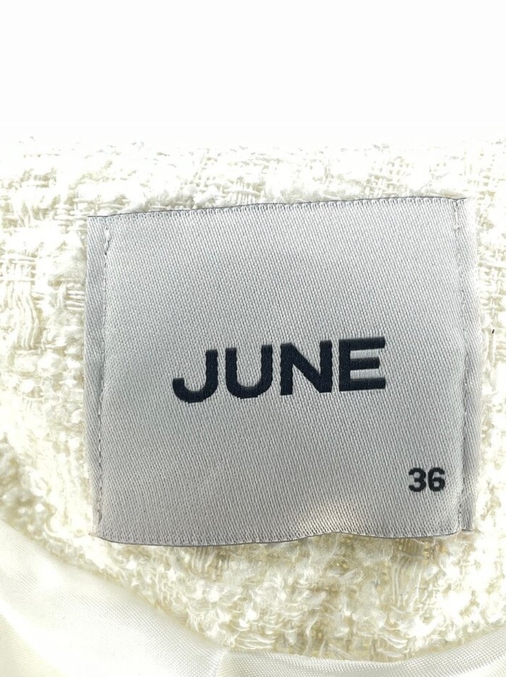 Beyaz tüvit ceket S - Görsel 4