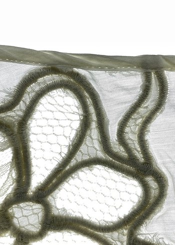 Dantelli Beyaz Mini Elbise S - Görsel 4