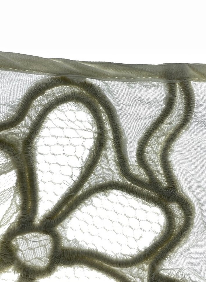 Dantelli Beyaz Mini Elbise S - Görsel 4