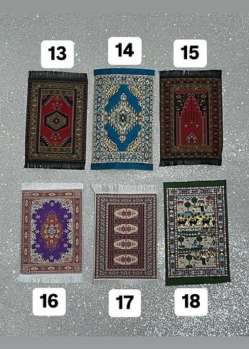Beden Renk Çok Renkli minyatür Geleneksel Halılar