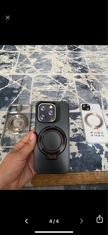 iPhone 13 ve 14 promax modelleri var