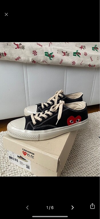 Converse comme de garçons