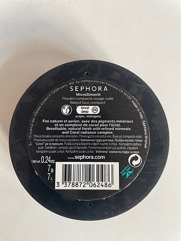 Beden Sephora bronzer pudra orijinal