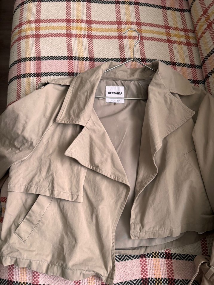 Bershka Bej Trençkot - Görsel 2