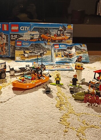 Beden Lego City Coast Guard 60163-64-65-67