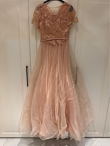 Xs pembe abiye