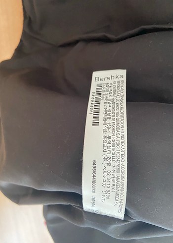 xs Beden siyah Renk Düğmeli Siyah Kadın Keten Ceket