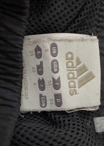 36 Beden Gri Fermuarlı Rahat Adidas Eşofman