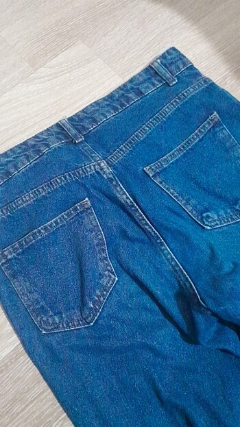 m Beden lacivert Renk mom jean
