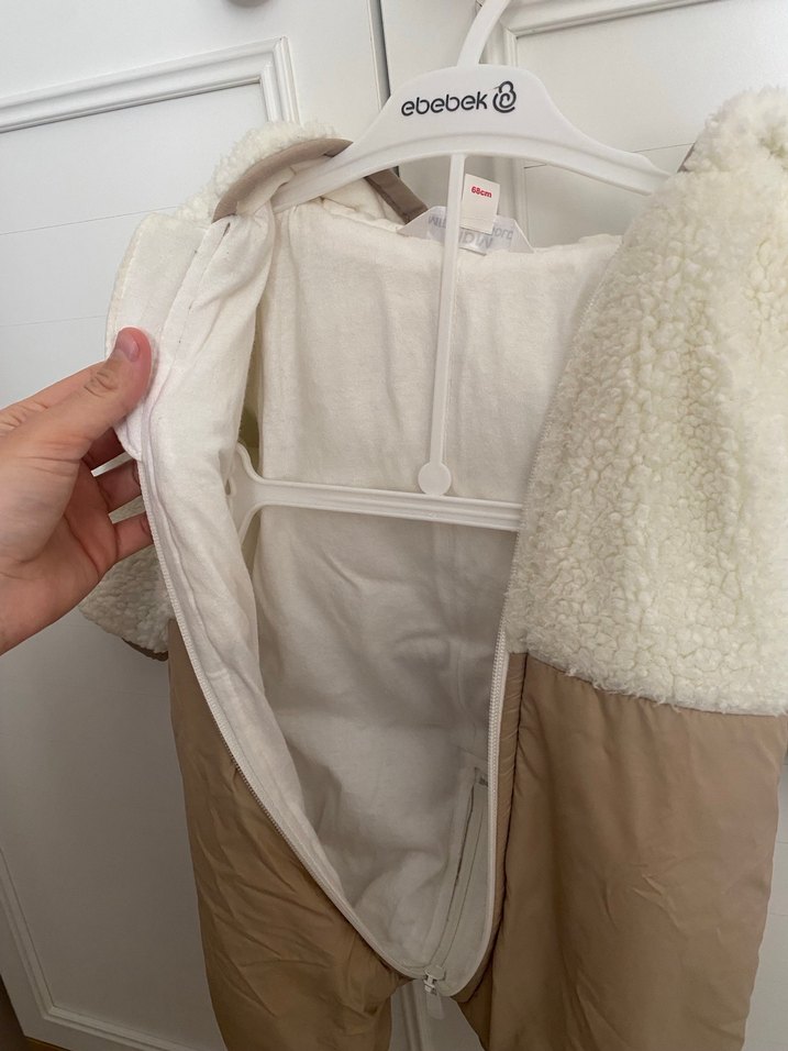 Bebek astronot Tulumu - Bej - Görsel 3