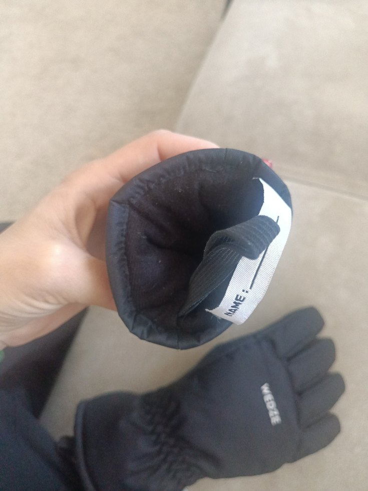 Erkek Çocuk Siyah Street Wear Eldiven - Görsel 3