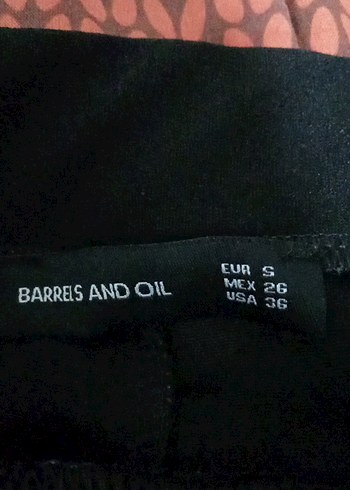 Düğmeli Siyah Kadın Kumaş Pantolon - Görsel 4