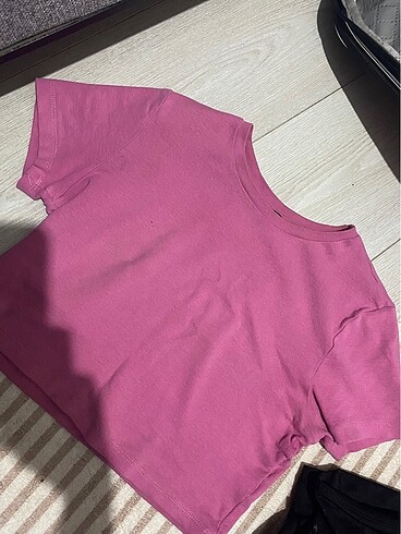 Defacto Crop pembe