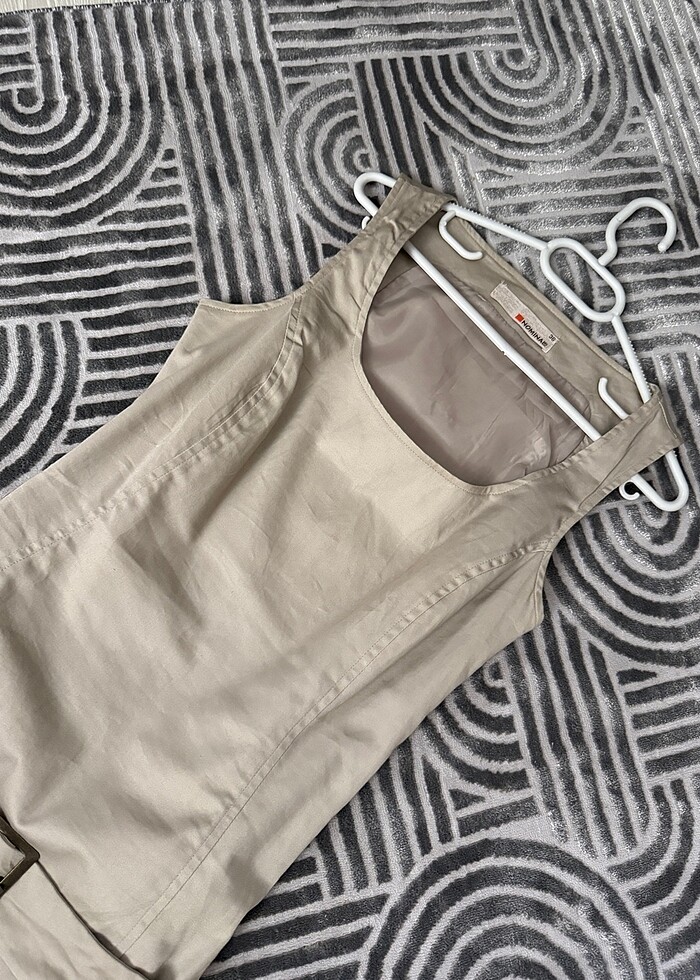 Elbise krem - Görsel 4