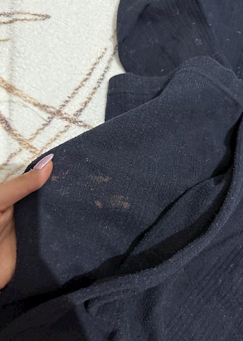 Erkek Siyah Düğmeli Uzun Kollu Pijama Takımı - Görsel 2