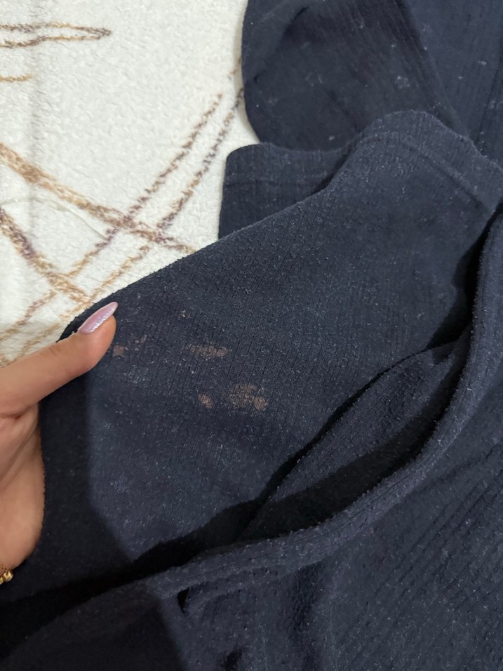 Erkek Siyah Düğmeli Uzun Kollu Pijama Takımı - Görsel 2