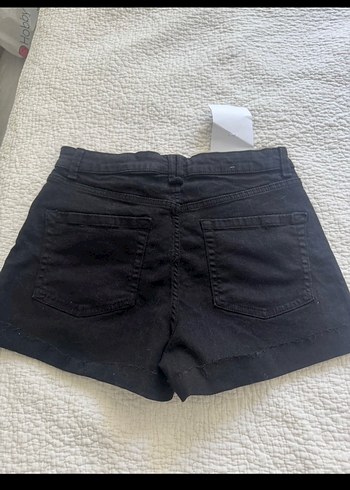 m Beden siyah Renk Siyah Denim Şort