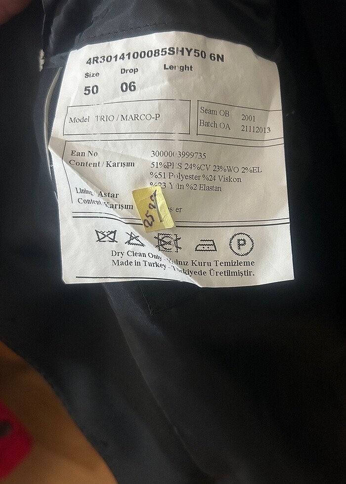 Altınyıldız takım elbise - Görsel 4