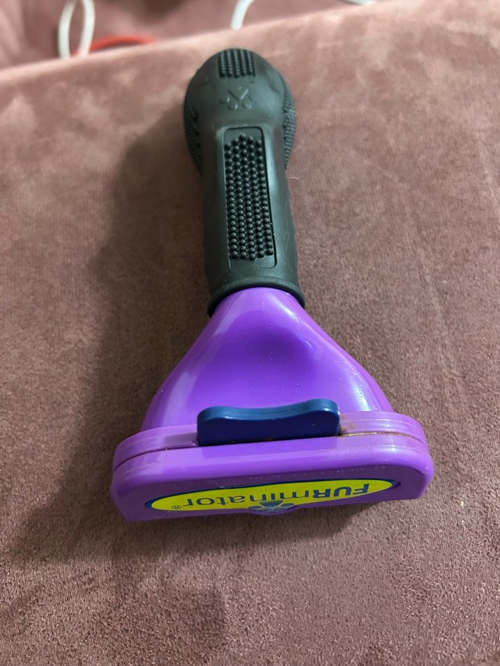 Mor Kedi Tüyü Toplayıcı Tarağı - Görsel 2