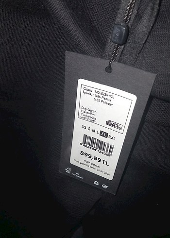 Siyah  Erkek Spor Eşofman Altı - Görsel 4