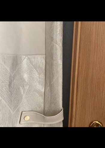 Bej Kapüşonlu Uzun Keten Kadın ikili takım - Görsel 5