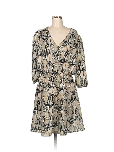 BSL FASHION Kısa Elbise %70 İndirimli.