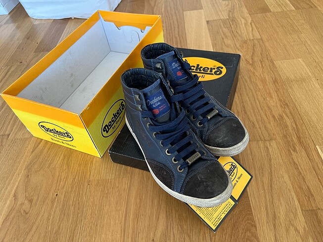 37 Beden lacivert Renk Dockers midsneaker bot tertemiz.
