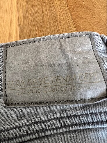 ZARA ÇOK ŞIK KOT BEJ XS-S - Görsel 6