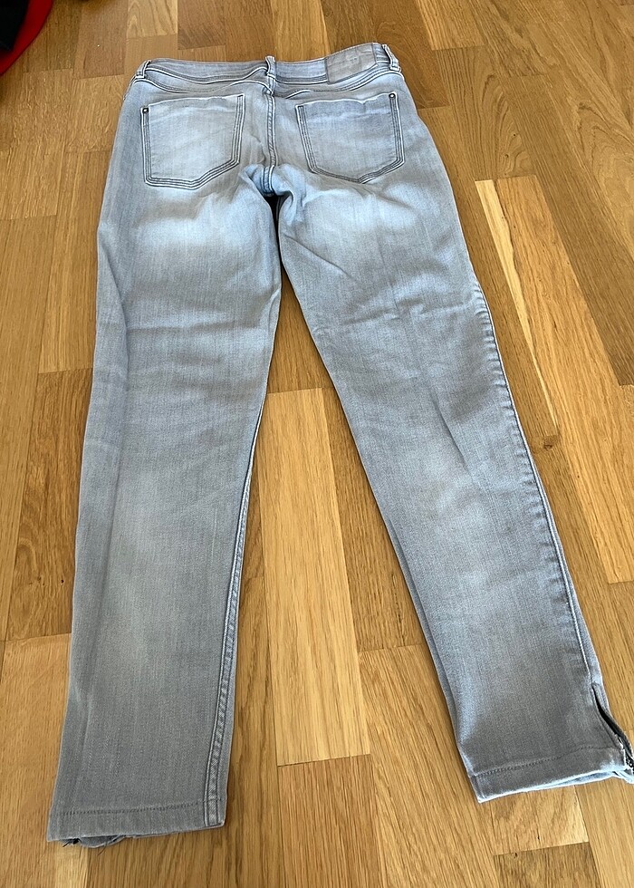 ZARA ÇOK ŞIK KOT BEJ XS-S - Görsel 5