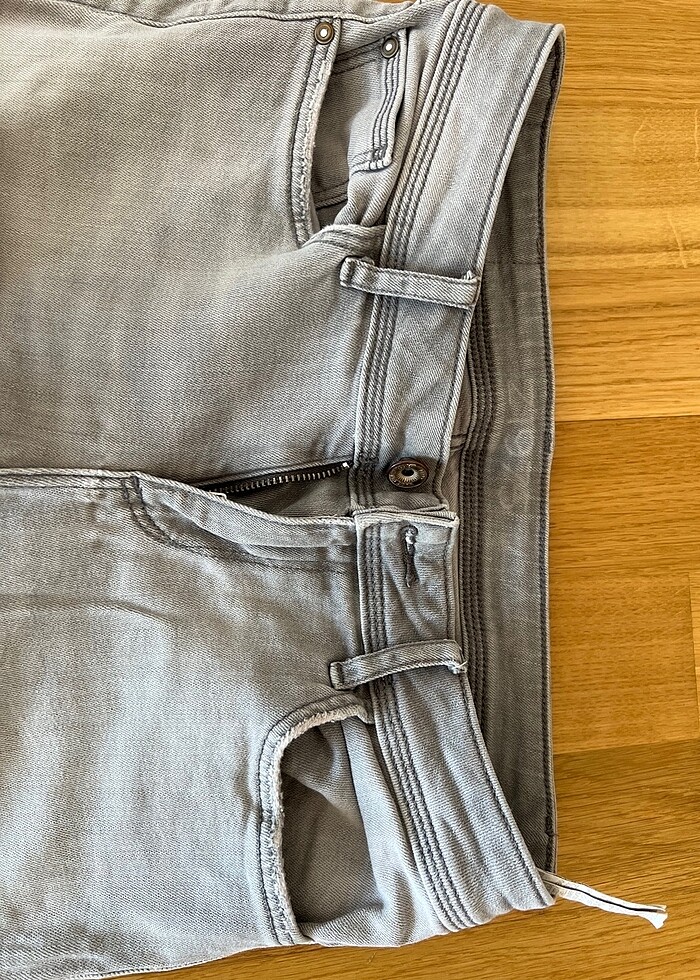 ZARA ÇOK ŞIK KOT BEJ XS-S - Görsel 3