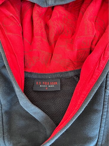 POLO USPA KAPÜŞONLU SWEATSHIRT S BEDEN - Görsel 3