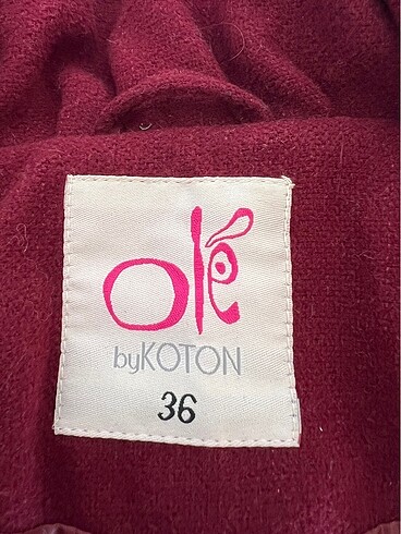 KOTON KAŞE KABAN ŞIK TEMİZ 36 BEDEN - Görsel 2