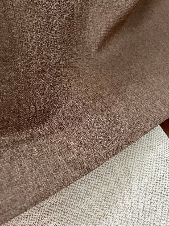 BRİLLİANT KETEN FON PERDE 2 ADET SIFIR - Görsel 3