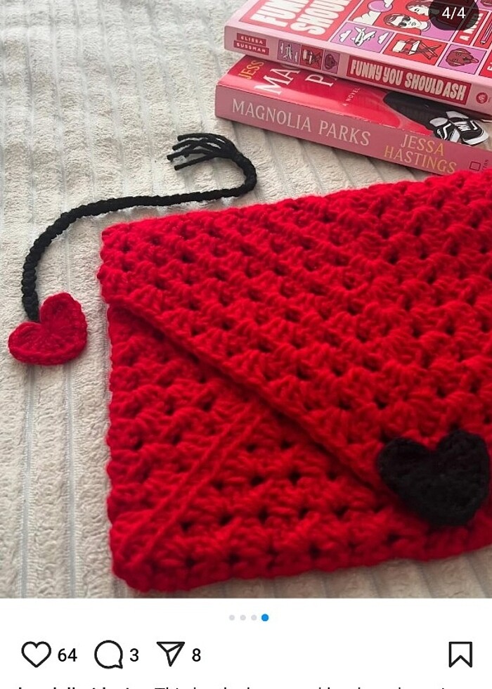 Kore stil Kitap koruyucu kese - Görsel 5