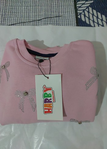 Pembe tasli  Kız Eşofman Takımı - Görsel 3