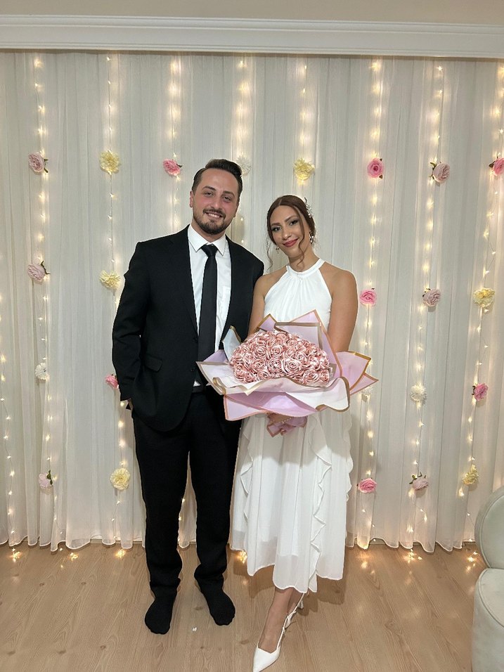 Pembe Kurdele Detaylı Isteme Çiçegi - Görsel 4