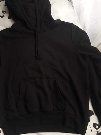 m Beden siyah Renk H&M siyah sweatshirt