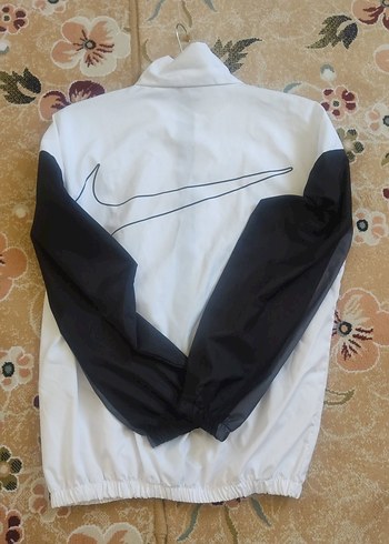 Erkek Beyaz Gri Fermuarlı Spor Ceket - Görsel 2