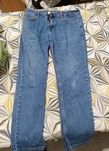 Defacto mavi renk slım fit jean 34/30 s beden